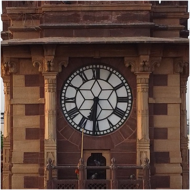 Clock Dial of the Ghanta Ghar